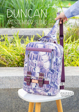 Load image into Gallery viewer, Duncan Messenger Sling - PDF Sewing Pattern