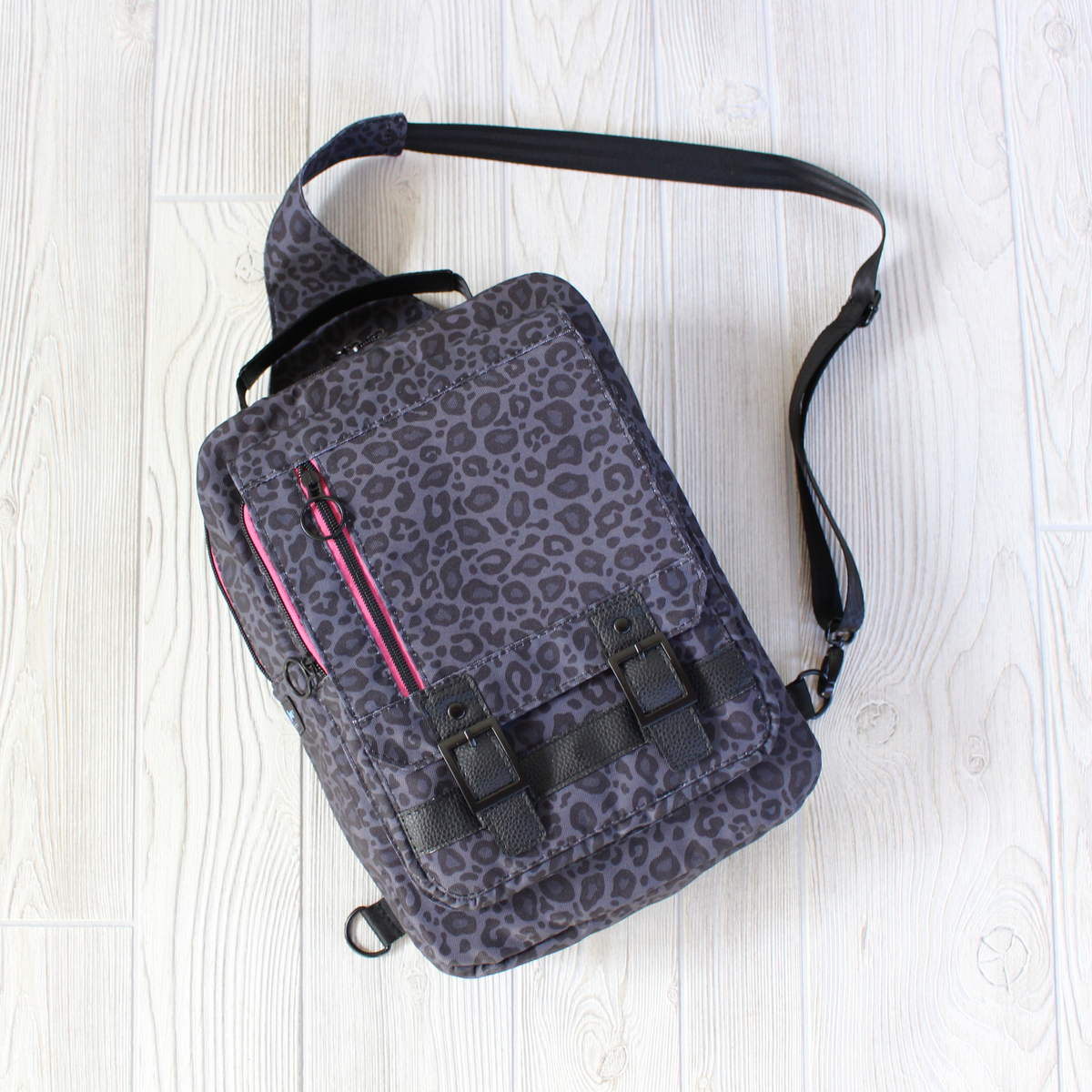 Odyssey Convertible Bag- backpack, shoulder bag, sling pattern