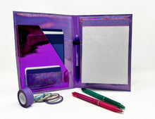 Load image into Gallery viewer, Moondance Notepad Holder - PDF Sewing Pattern