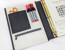Load image into Gallery viewer, Trapped in the Unit Binder Cover - PDF Sewing Pattern