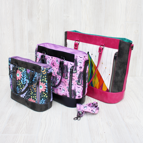 Regina Phalange Handbag, Tote, and Traveler - PDF Sewing Pattern