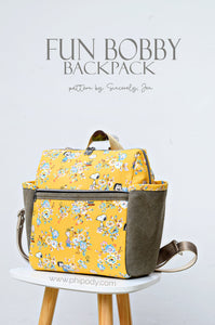 Fun Bobby Backpack - PDF Sewing Pattern