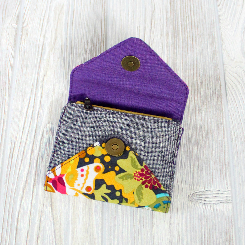 Envelope Wallet Pattern Front and Back Envelope Wallet - PDF Sewing Pattern – Sincerely Jen ...