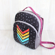 Load image into Gallery viewer, Foundation Paper Piecing Pattern Add-on for Phoebe Mini Backpack