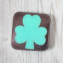 Load image into Gallery viewer, Top o’ the Mornin’ Shamrock Pouch - PDF Sewing Pattern