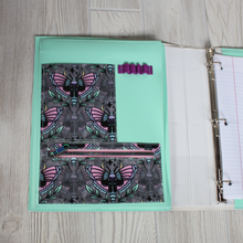 Load image into Gallery viewer, Trapped in the Unit Binder Cover - PDF Sewing Pattern