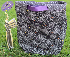 Spud-nik Trick-or-Treat Bag - PDF Sewing Pattern and Digital Embroidery Design