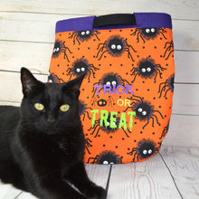 Load image into Gallery viewer, Spud-nik Trick-or-Treat Bag - PDF Sewing Pattern and Digital Embroidery Design